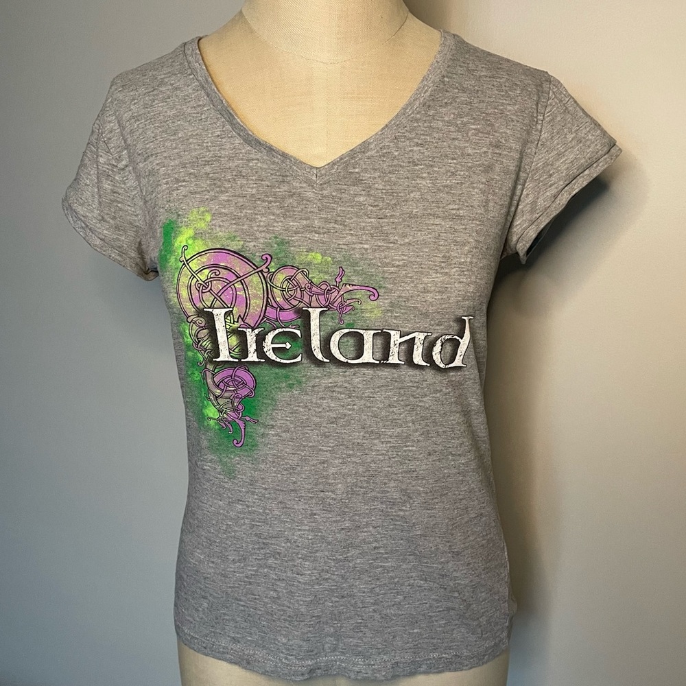 Traditional Craftwear grey short sleeve Ireland t shirt size M